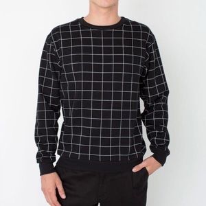 American Apparel Grid Crew neck